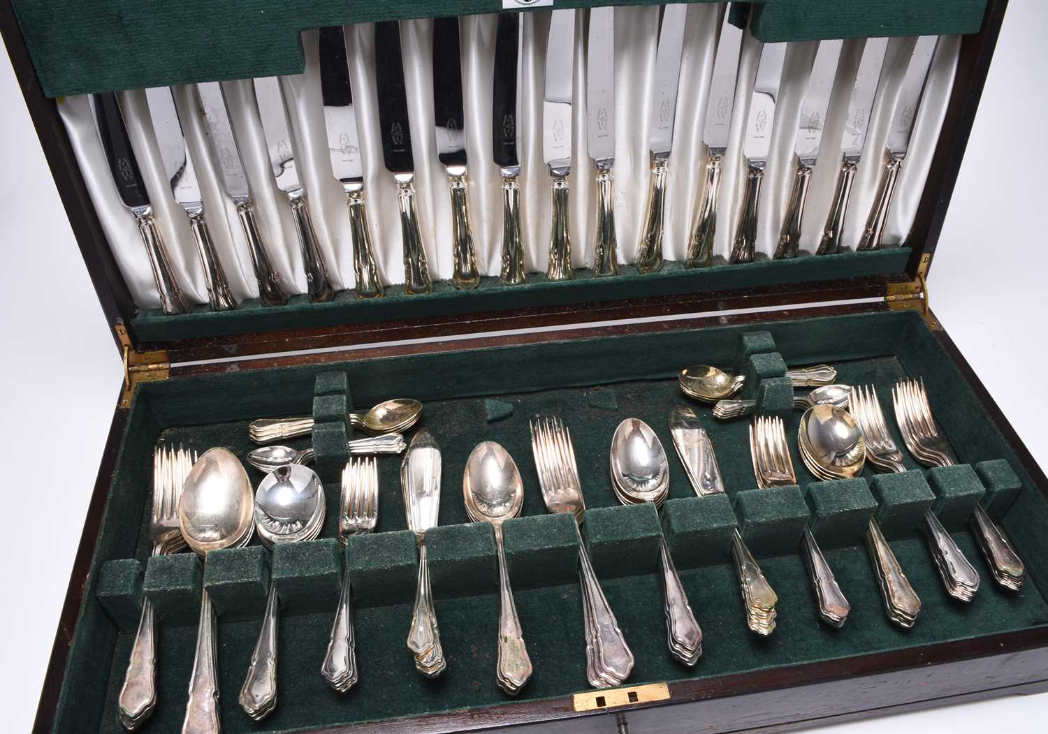 A canteen of silver plated cutlery - Image 2 of 2