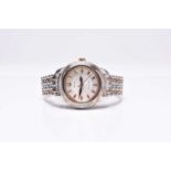 Bulova: A lady's Precisionist diamond set bracelet watch