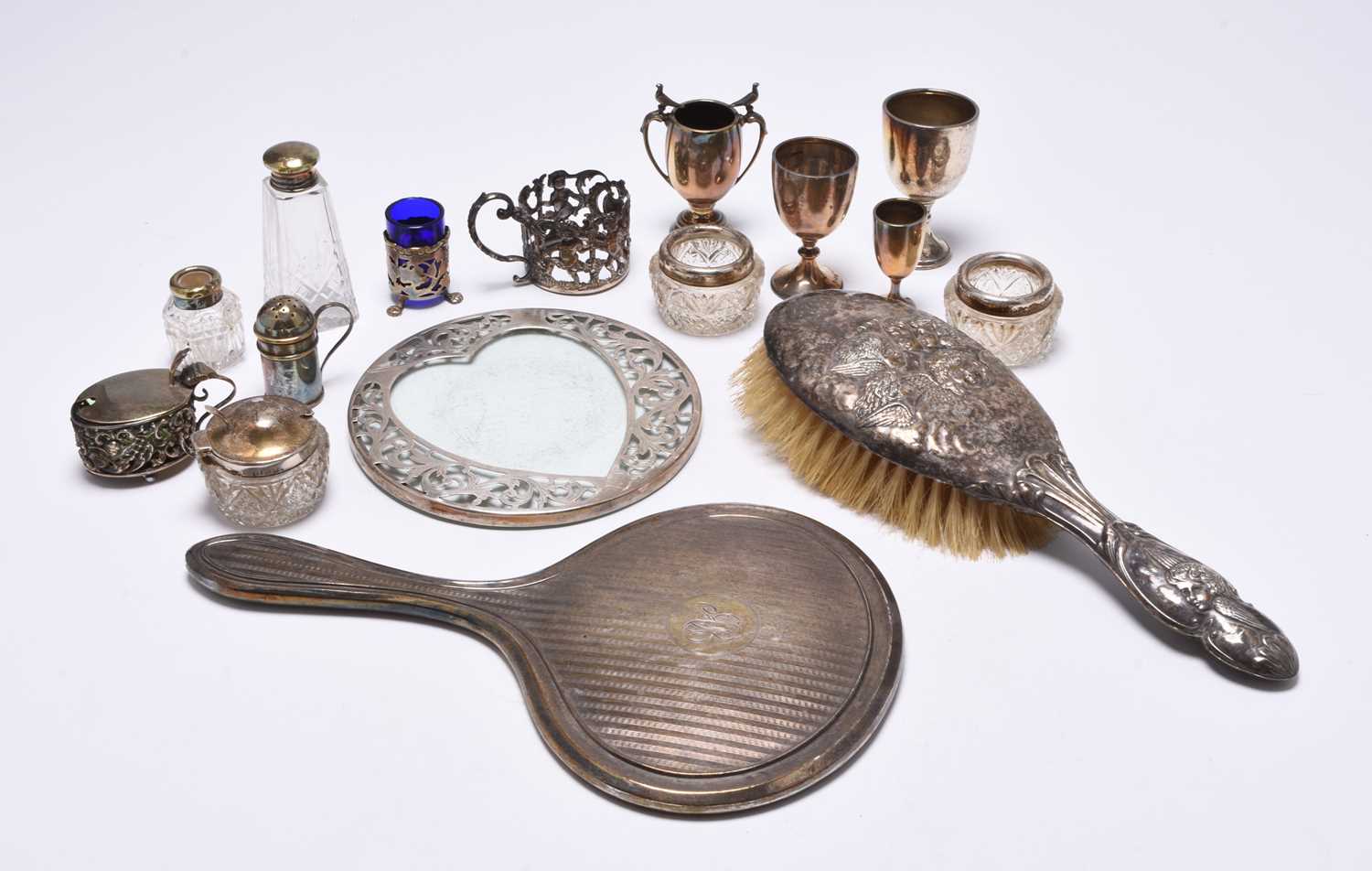 A collection of silverware