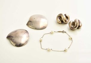 An Elsa Peretti for Tiffany & Co cultured pearl bracelet