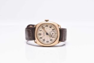 Rotary: A gentleman's 9ct gold wristwatch