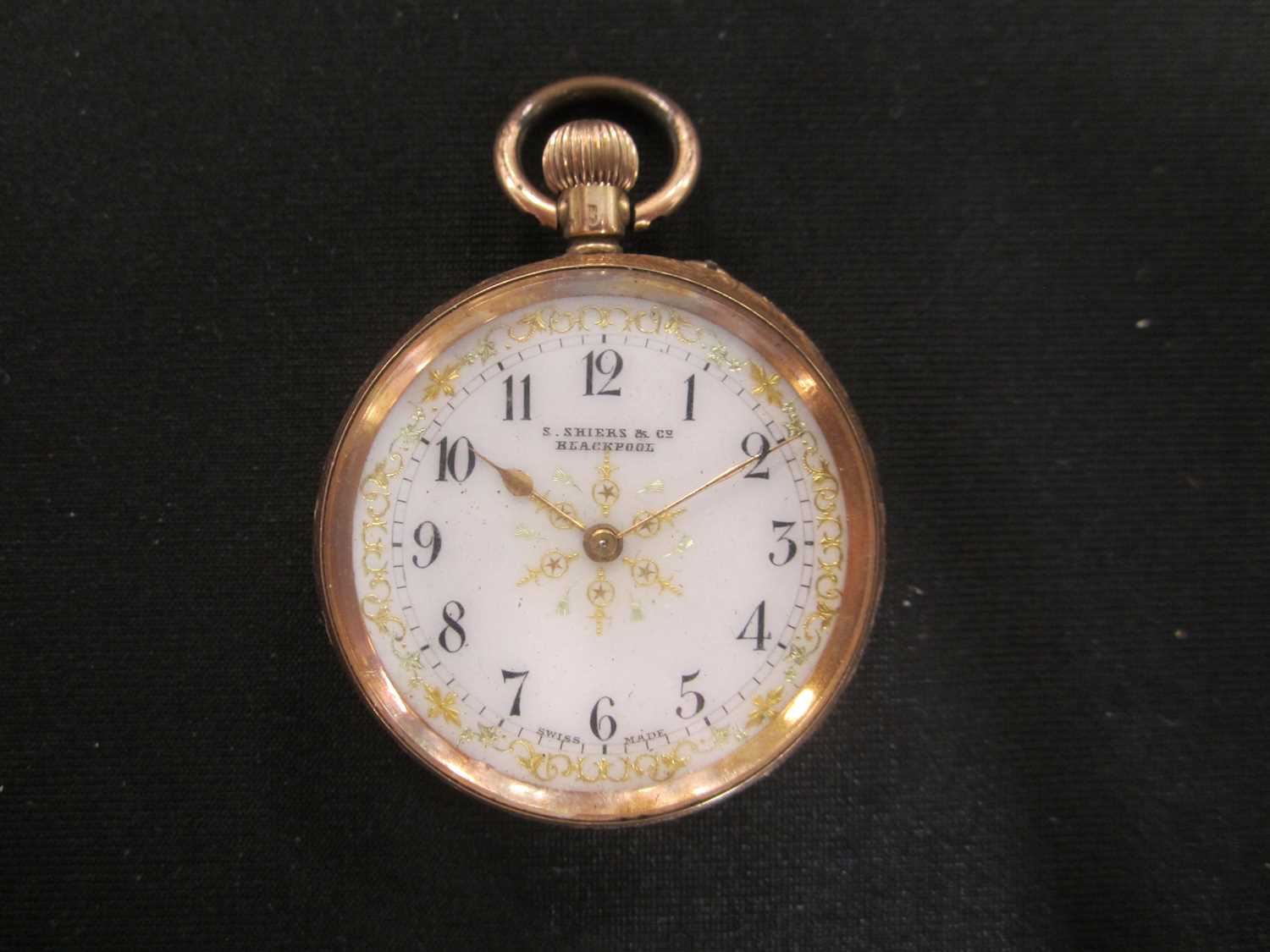 A lady's 14ct open face pocket watch - Image 3 of 8