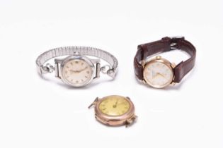 Longines and others: Three lady's wristwatches
