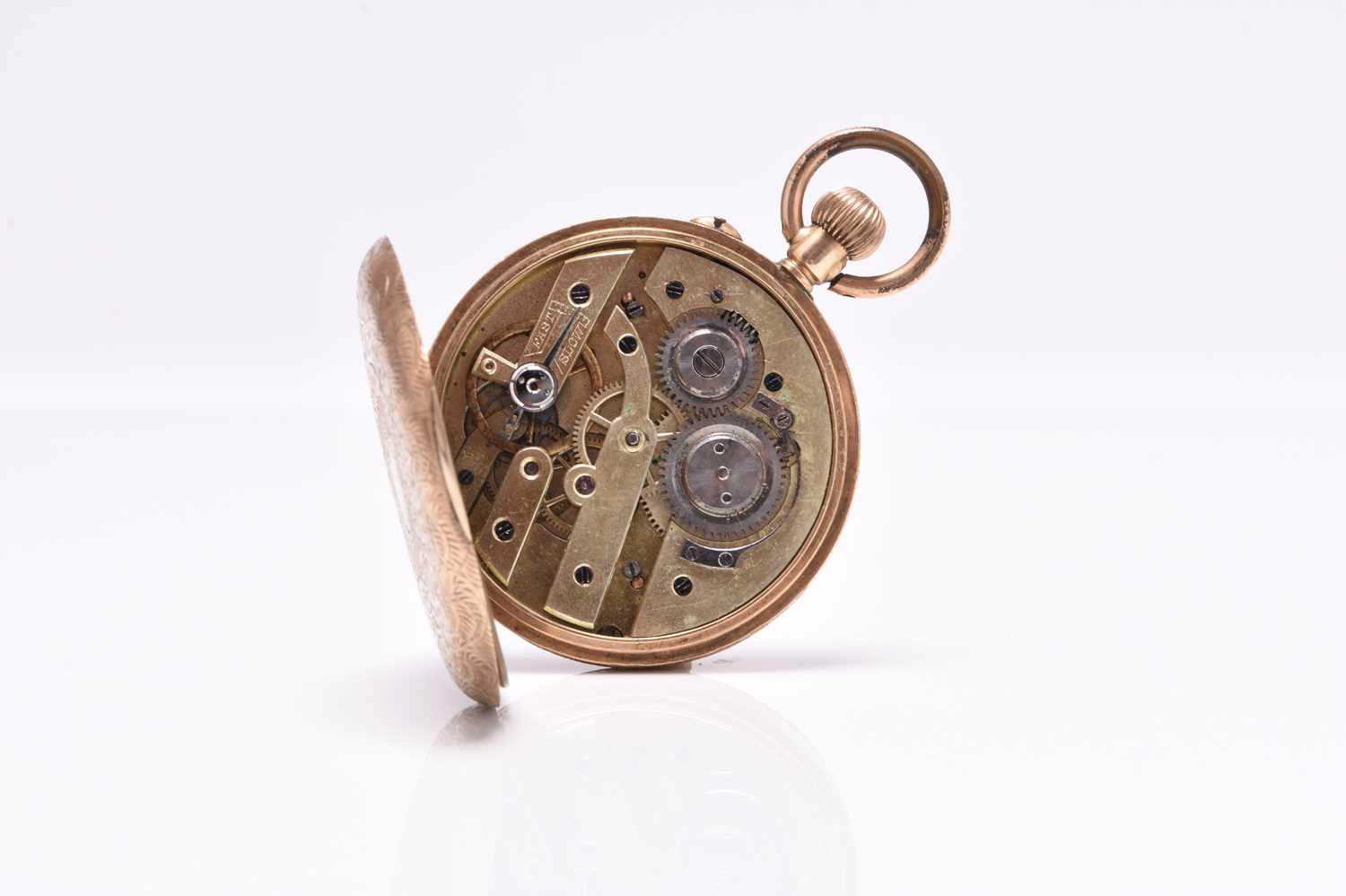 A lady's 14ct open face pocket watch - Image 2 of 8