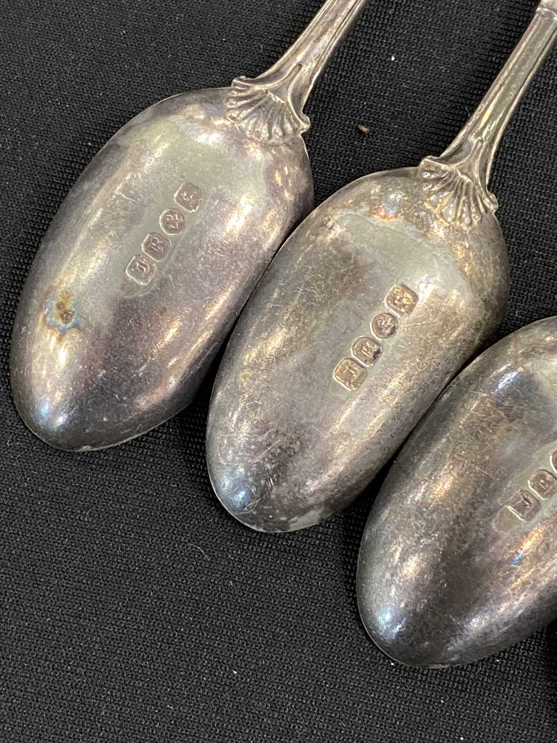 A collection of Russian silver teaspoons - Image 21 of 22