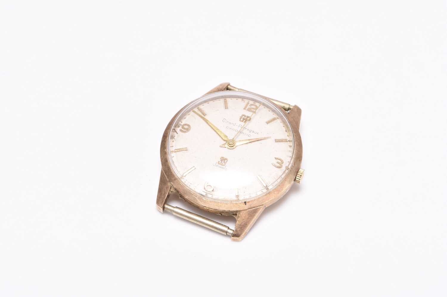 Girard Perregaux: A gentleman's 9ct gold wristwatch