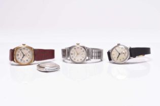Rotary and others: Four gentleman's wristwatches
