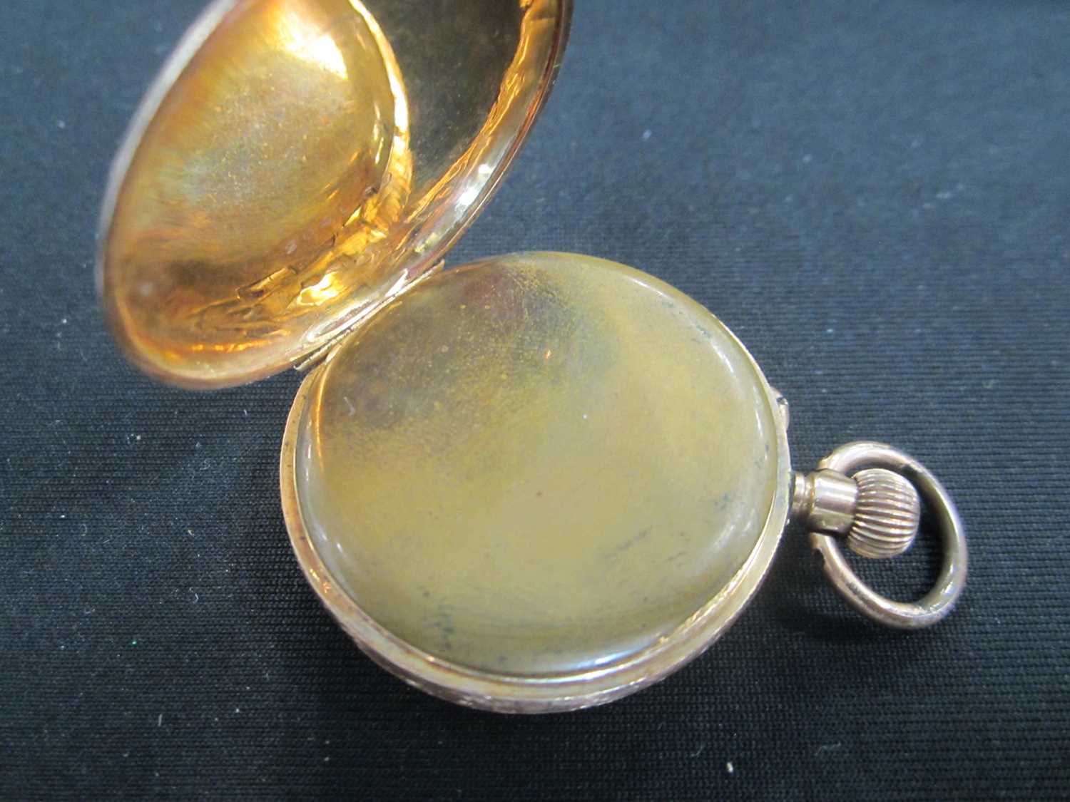 A lady's 14ct open face pocket watch - Image 6 of 8