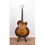 A Hofner 'Committee' steel string acoustic guitar, circa 1959