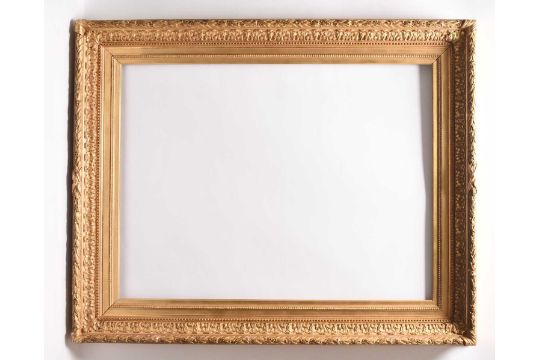 Late 19th Century gilt wood composition and moulding frame - Image 1 of 2