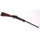 Sporterized M1871 Mauser bolt-action rifle