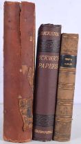 Collection of Books , Select tales of ESOP dated 1761 , Charles Dickens Posthumous papers of The