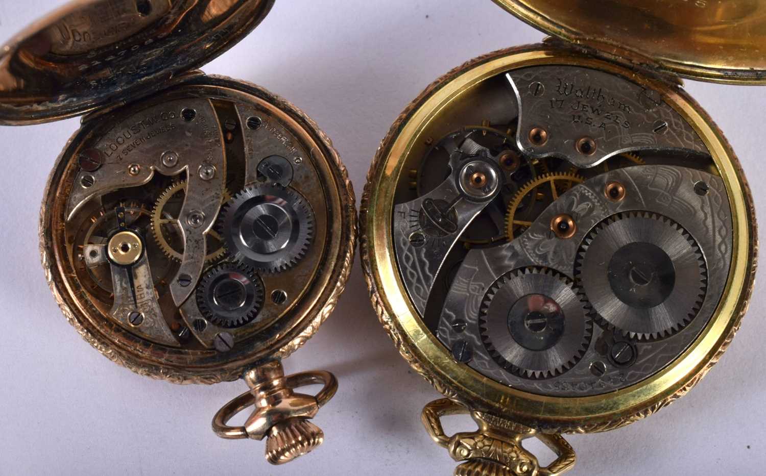 Three Vintage Pocket Watches. Largest 4.2cm diameter Running (3) - Image 2 of 3