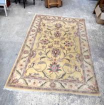 A Turkish Oushak design rug 274 x 169 cm