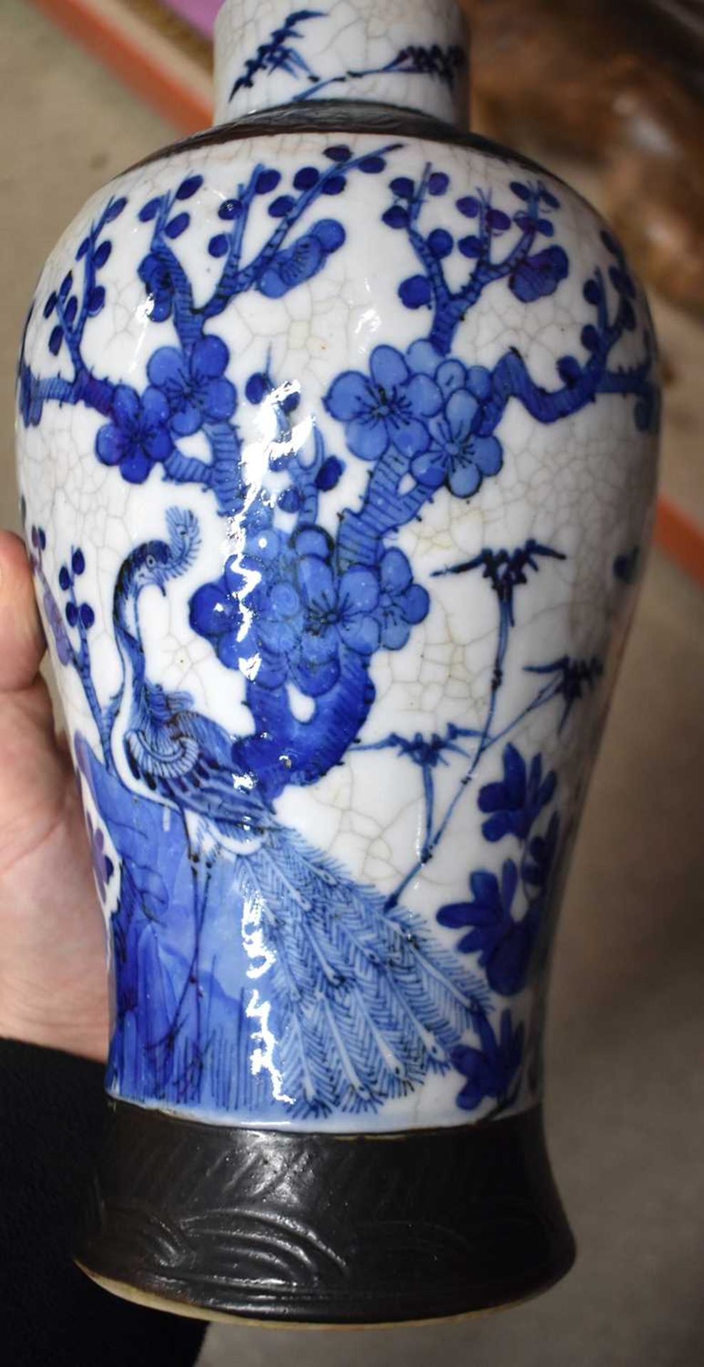 A LARGE PAIR OF 19TH CENTURY CHINESE BLUE AND WHITE PORCELAIN VASES Qing, together with a 19th - Image 38 of 39