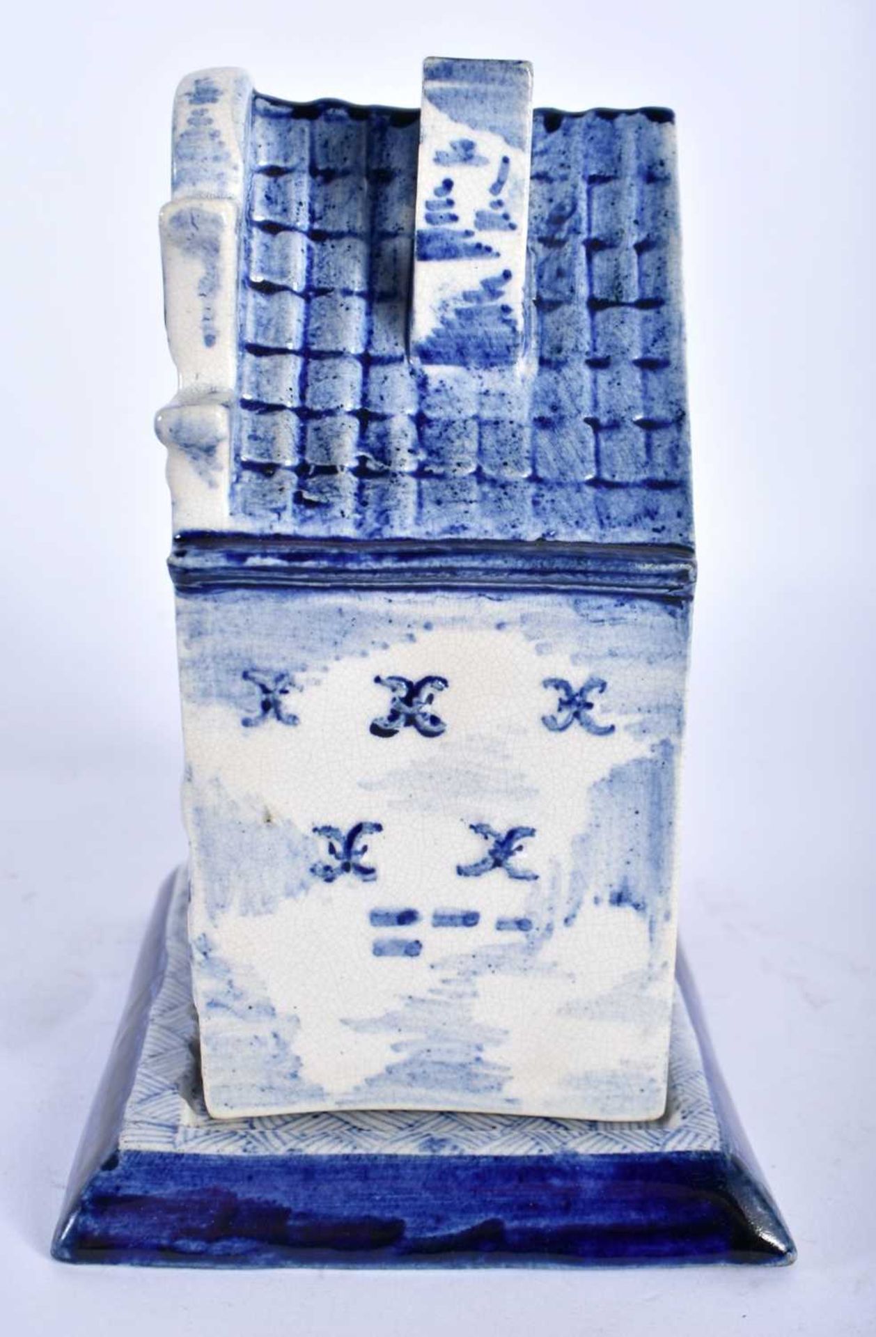ASSORTED DUTCH DELFT BLUE AND WHITE POTTERY. Largest 19 cm high. (4) - Image 7 of 12
