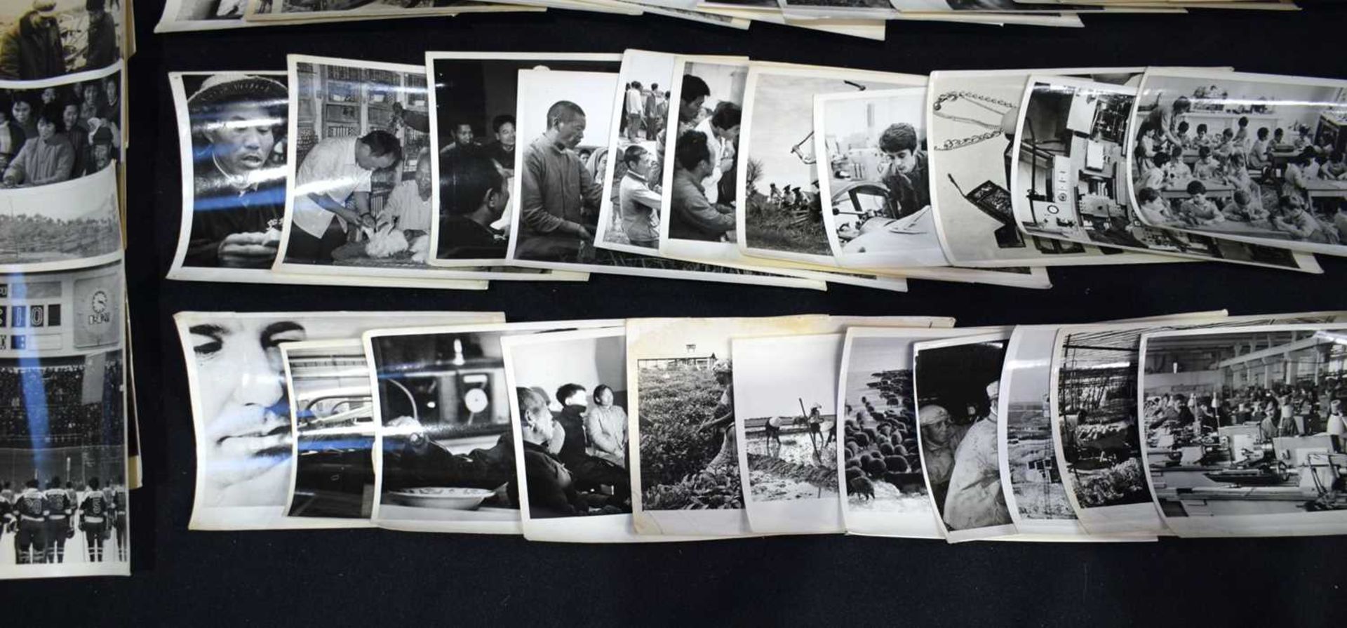 A collection of vintage photographs of Chinese Nationals engaged in various activities (Qty). - Image 9 of 10