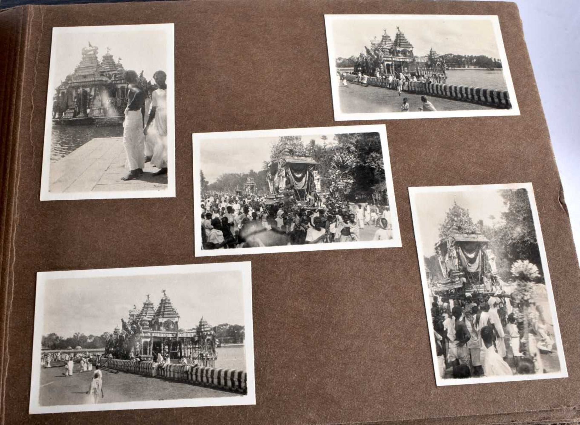 A COLLECTION OF TOPOGRAPHICAL INDIAN & EASTERN PHOTOGRAPH ALBUMS depicting various scenes. (qty) - Image 11 of 19