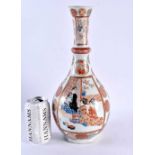 A LARGE 19TH CENTURY JAPANESE MEIJI PERIOD ARITA KUTANI PORCELAIN VASE painted with geisha. 35 cm