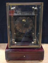 A Pressure Ball Skeleton clock 43 x 24 x 25 cm
