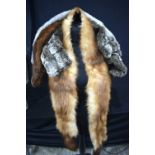 A collection of Vintage Fur Stoles 182 cm (4).