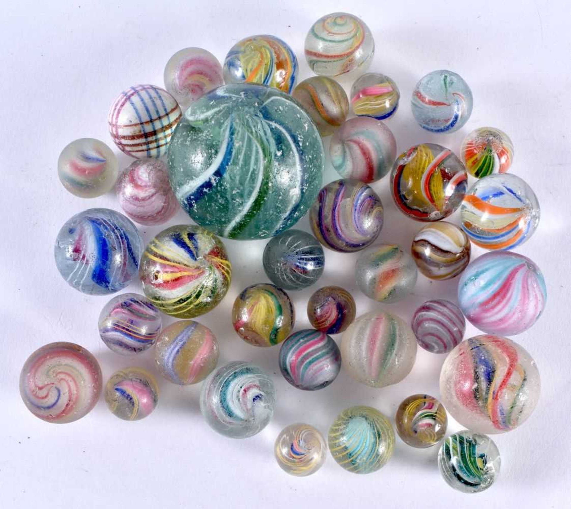 A Collection of Rare Marbles. (qty)