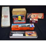 A collection of Vintage model planes, Toy typewriters, guitar, model Train etc (6).