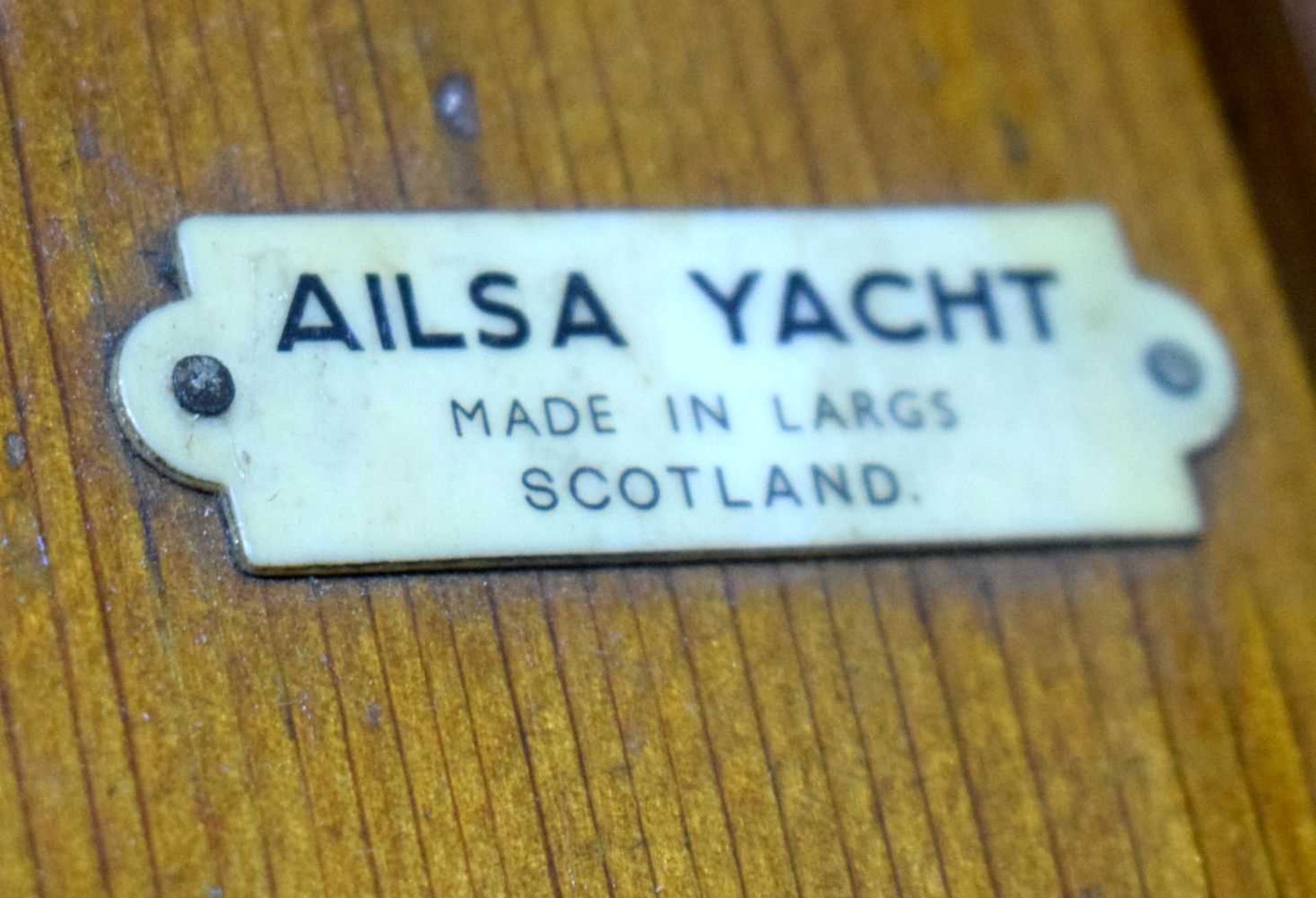 A Scottish Ailsa wooden pond yacht 47 cm - Image 2 of 4
