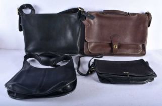 Four Coach Genuine Leather Vintage Bags (4) largest 33x39cm