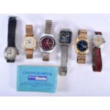 ASSORTED VINTAGE Wrist Watches. Largest 4 cm wide inc crown. (qty)