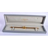 LONGINES Ladies Gold Tone WRIST WATCH.   Movement – Quartz.   WORKING - New Battery Fitted  Bracelet