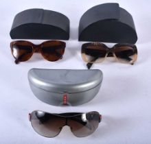 Three Pairs of Prada Sunglasses (3)