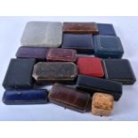 ASSORTED JEWELLERY BOXES. (qty)