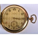 THOMAS RUSSELL Gents Rolled Gold Open Face Pocket Watch. Movement - Hand-wind. WORKING - Tested