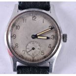 A.T.P Gents Military Issued WRIST WATCH. Movement - Hand-wind Movement. WORKING - Tested For Time.