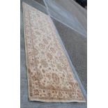 An Afghan Usak long rug 360 x 119 cm