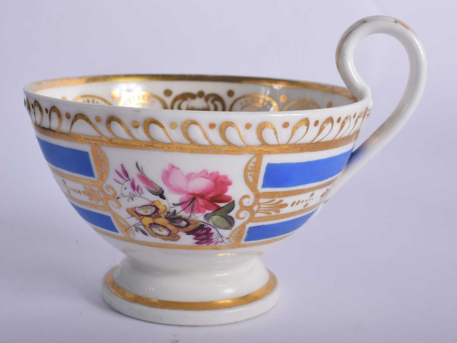 A Mid 19th Century English Tea Service comprising - 7 tea cups, 8 coffee cups, 16 saucers, tea - Image 58 of 91