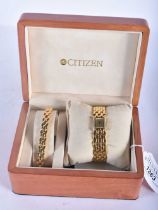 A Boxed Ladies Citizen Bracelet Watch with matching Bracelet. Bracelet 19 cm long, Watch 1.5 cm incl