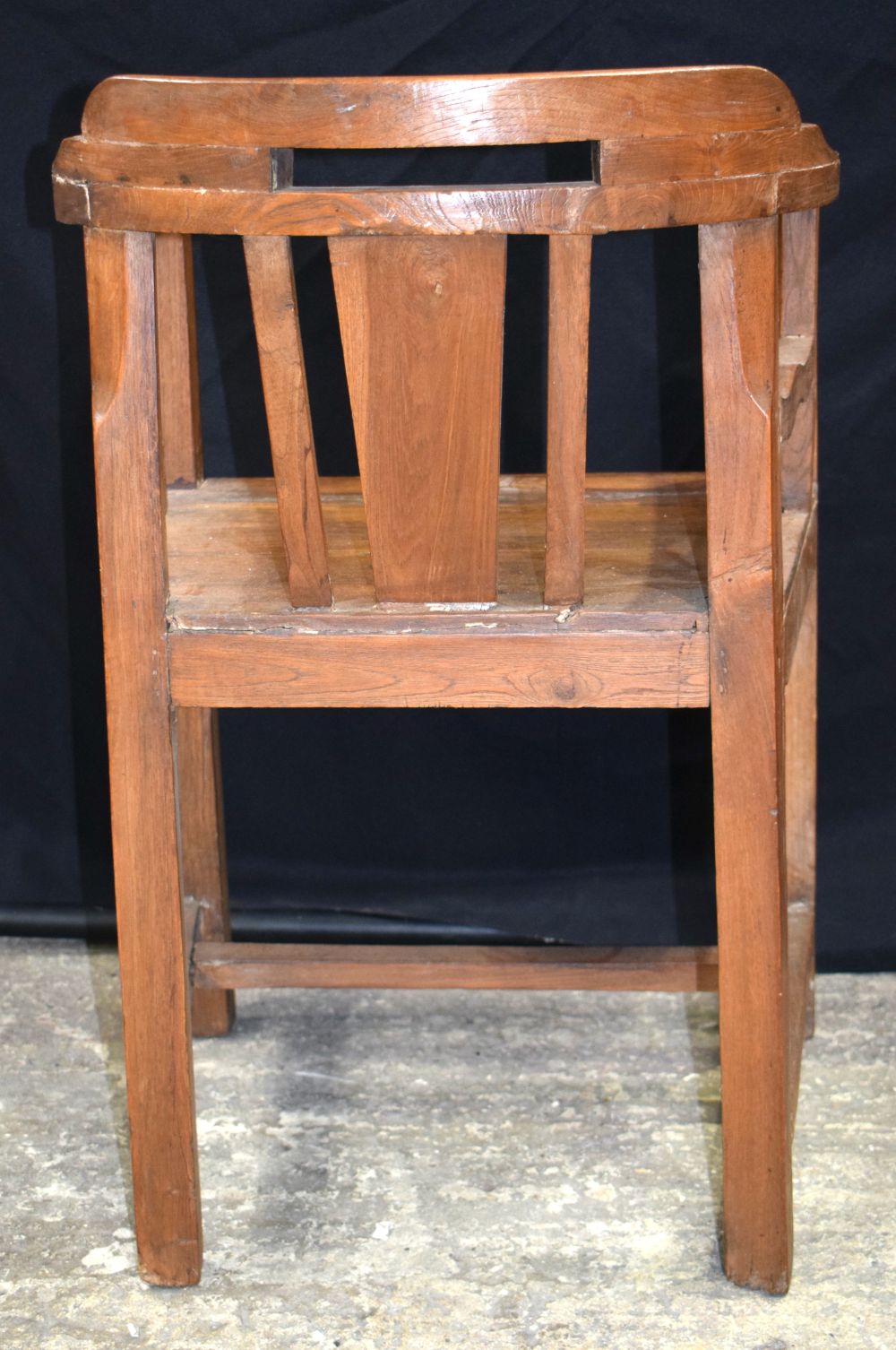 An Indian teak chair 78 x 51 cm - Image 7 of 8