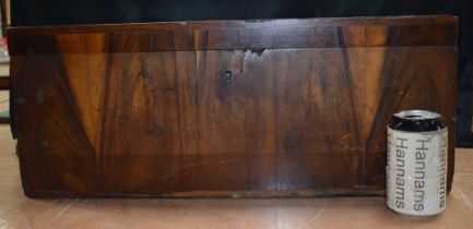 A 19th Century Rosewood wooden Campaign writing box 23 x 56 x 28 cm.