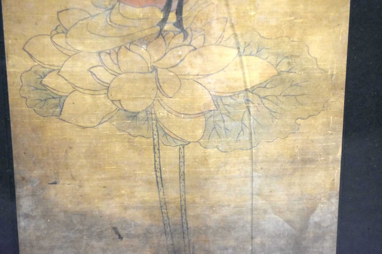 A 17TH CENTURY CHINESE King PAINTING OF AN IMMORTAL. 85 cm x 42 cm. - Image 3 of 4