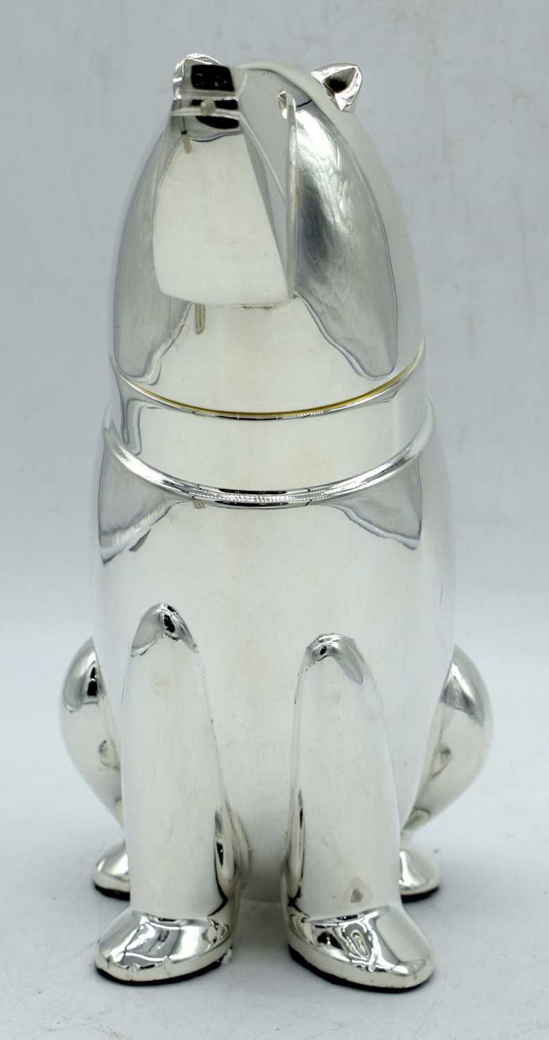 A silver plated Polar bear cocktail shaker 26cm. - Image 3 of 8