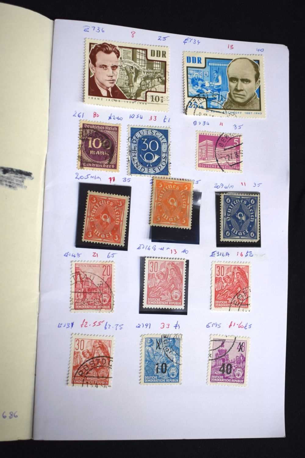 A collection of worldwide stamps Aviation, Germany, Birds , Saudi Arabia Etc (Qty) - Image 11 of 22