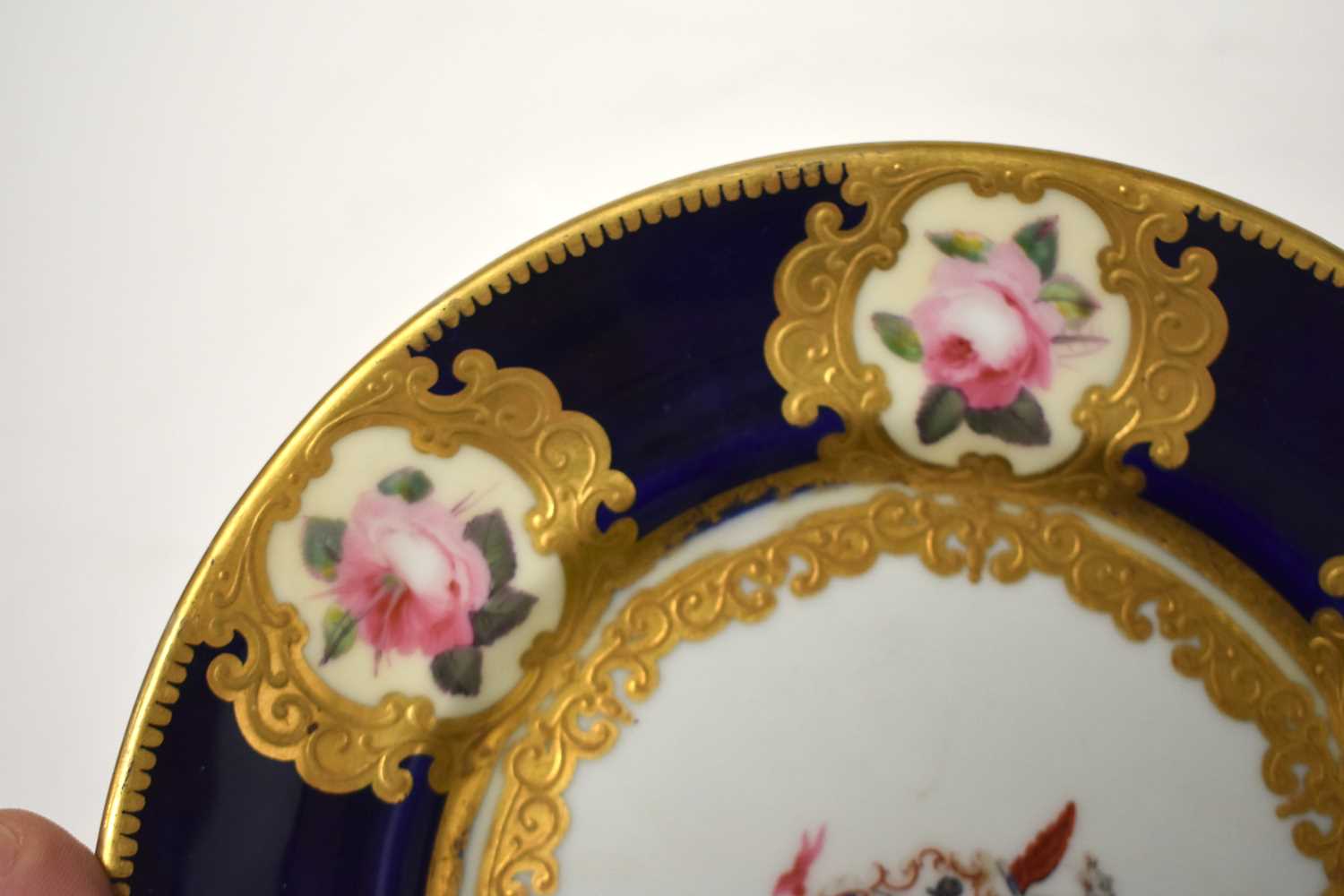 THREE EARLY 19TH CENTURY CHAMBERLAINS WORCESTER PORCELAIN PLATES together with two other - Image 16 of 51