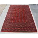 A Turkish Kirman rug 297 x 201 cm