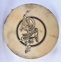 BODHRAN DRUM Irish Celtic 46.5cm diameter with 1 Tipper