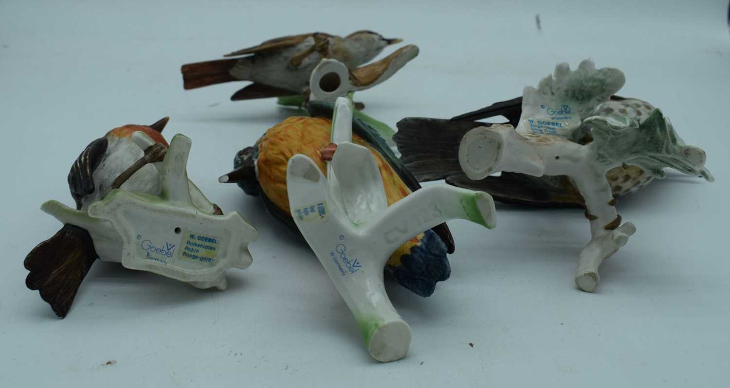 A collection of Goebel porcelain birds 17 cm - Image 7 of 16