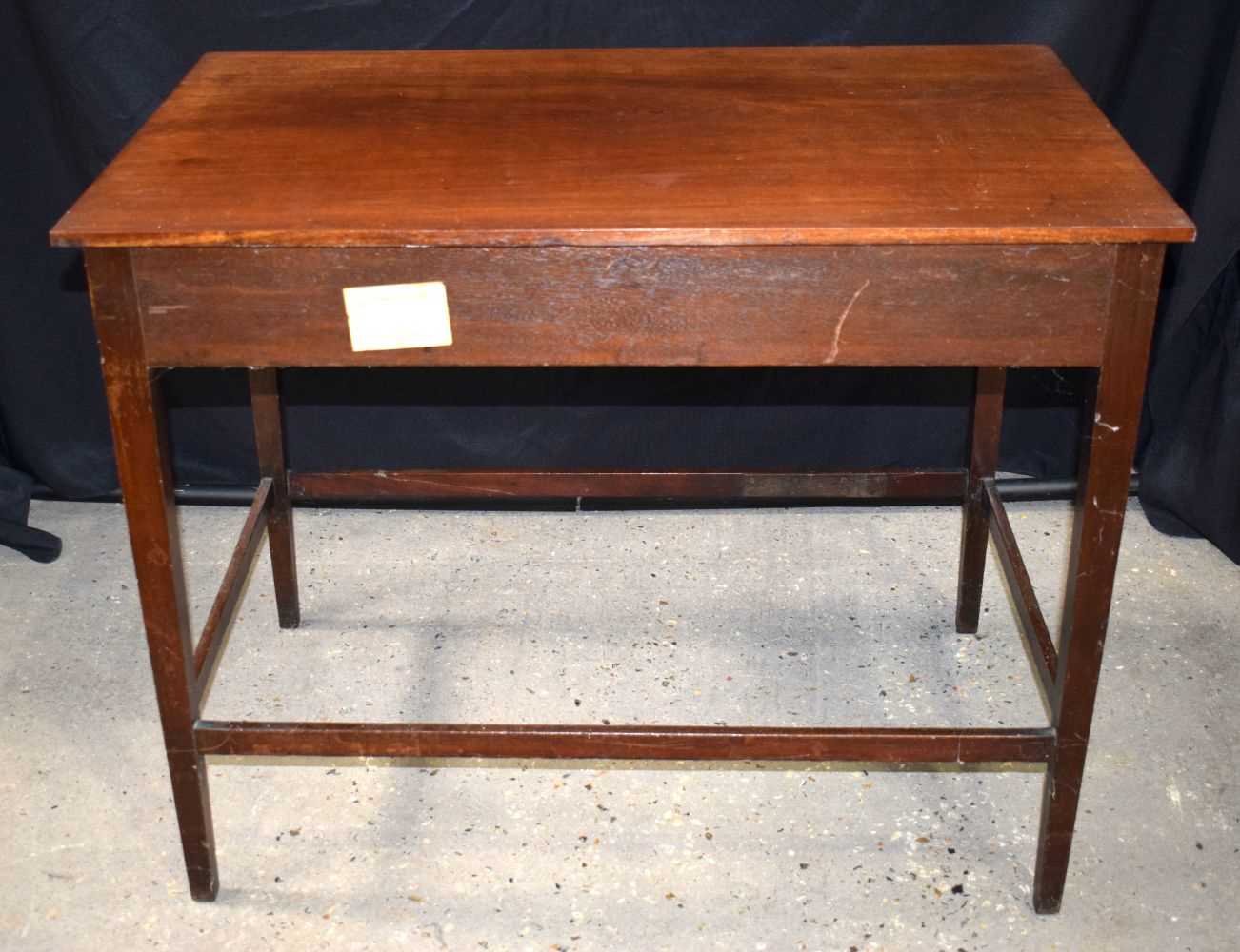 An antique mahogany single drawer Hall table 71 x 94 x 54 cm. - Image 5 of 8