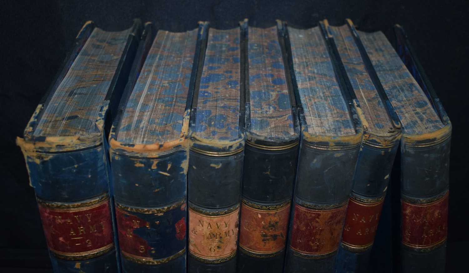 A collection of Navy and Army illustrated , 9 volumes over 7 books , published by Huson & Kearns 5.5 - Image 3 of 8