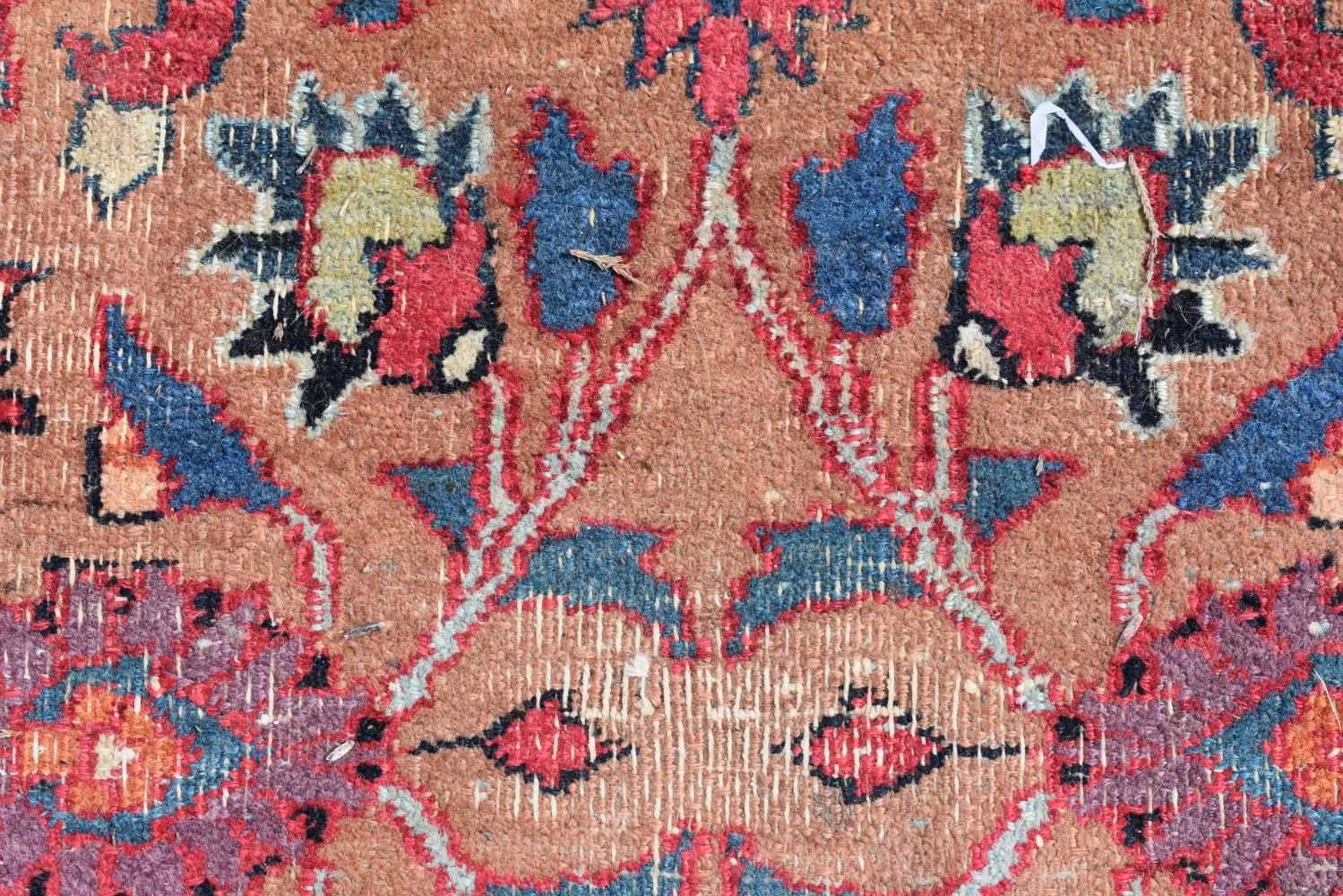 A Persian Khorasan rug 328 x 228 cm - Image 8 of 20